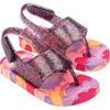 Mini Melissa Kids' Slingback Sandal In Multi