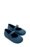 Mini Melissa Kids' Soft Ballerina Baby Mary Jane Flat In Blue