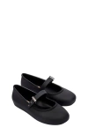 Mini Melissa Kids' Soft Ballerina Mary Jane Flat In Black