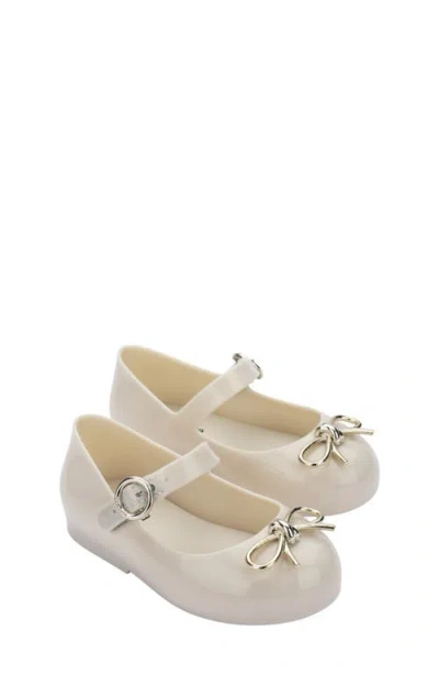 Mini Melissa Kids' Sweet Love Chrome Mary Jane In Gold
