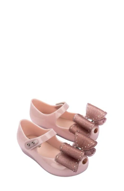 Mini Melissa Kids' Ultragirl Classic Mary Jane Flat In Neutral