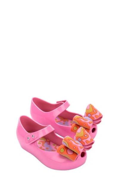 Mini Melissa Kids' Ultragirl Wonderland Mary Jane Flat In Multi