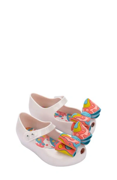 Mini Melissa Kids' Ultragirl Wonderland Mary Jane Flat In Multi