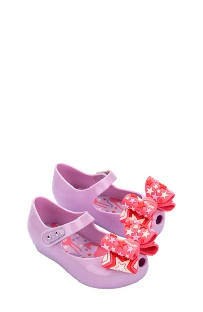 Mini Melissa Kids' Ultragirl Wonderland Mary Jane Flat In Multi