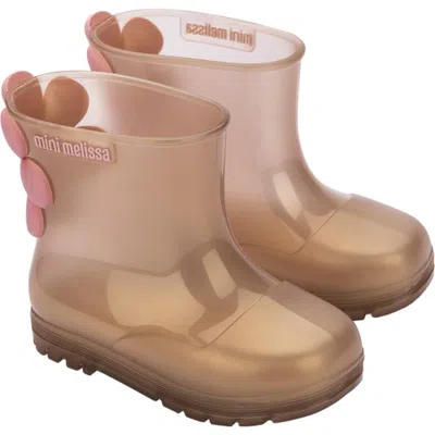 Mini Melissa Kids' Welly Bloomy Waterproof Rain Boot In Multi