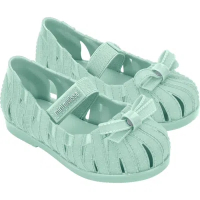 Mini Melissa Kids'  M Lover Ballerina Flat In Green