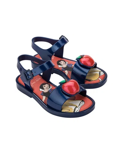 Mini Melissa Mar + Disney Kids Sandal In Blue
