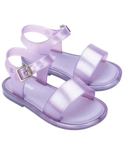 Mini Melissa Mar Iii Baby Sandal In Purple