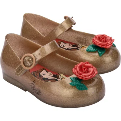 Mini Melissa Kids'  Mini Sweet Love Disney Princess Mary Jane Flat In Multi