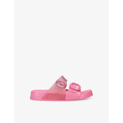 Mini Melissa Babies'  Pink Kids' Cosy Double-buckle Pvc Sandals