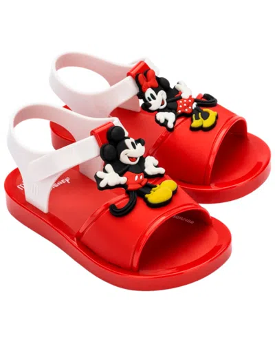 Mini Melissa Kids' Play + Mickey E Minnie Baby Sandal In Purple