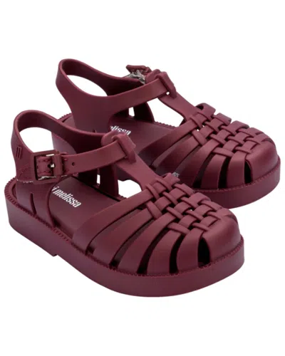 Mini Melissa Kids' Possession Baby Sandal In Red