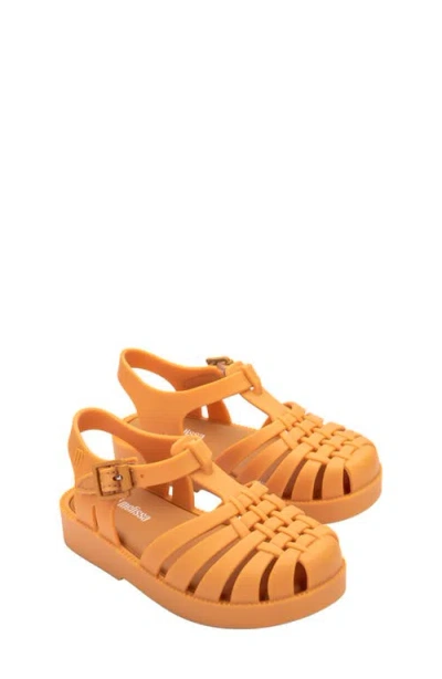 Mini Melissa Kids'  Possession Jelly Sandal In Brown
