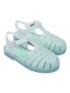 Mini Melissa Girls Possession Sandals In Green
