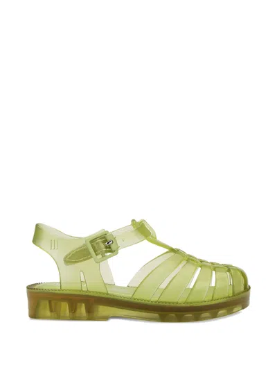 Mini Melissa Babies' Possession Sandals In Green