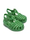 Mini Melissa Possession Sandals In Green