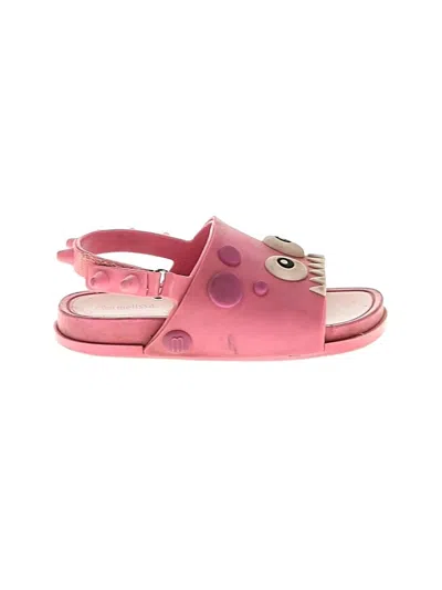 Pre-owned Mini Melissa Kids' Sandals In Pink