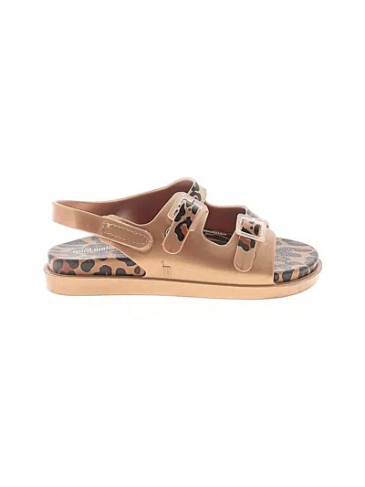 Pre-owned Mini Melissa Kids' Sandals In Tan