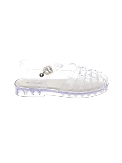 Pre-owned Mini Melissa Kids' Sandals In White