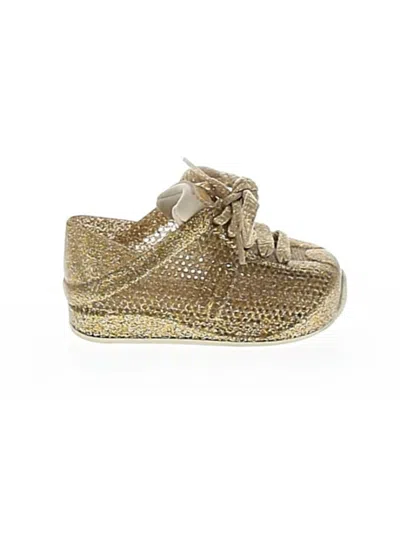 Pre-owned Mini Melissa Kids' Sneakers In Gold