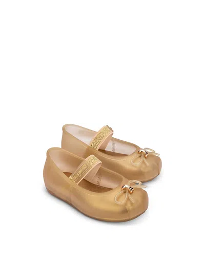 Mini Melissa Kids' Sophie Ballet Flats - Toddler In Brown