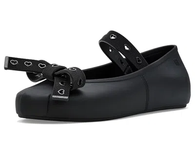 Mini Melissa Sophie Crush Kids (little Kid/big Kid) Girls Shoes Black : 4 Big Kid M, Synthetic