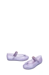 Mini Melissa Kids'  Sophie Mary Jane Ballet Flat In Purple