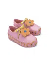 Mini Melissa Street Fabula Sneakers In Pink