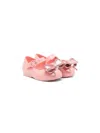 Mini Melissa Sweet Love Ballerina Shoes In 粉色