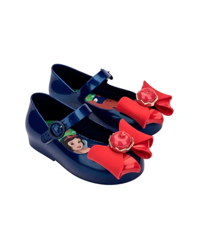 Mini Melissa Kids' Sweet Love + Snow White Baby Ballerina Flat In Multi