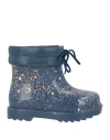 Mini Melissa Toddler Girl Ankle Boots Navy Size 10c Pvc - Polyvinyl Chloride In Navy