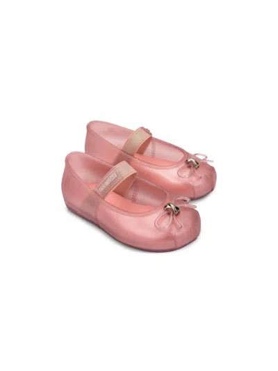 Mini Melissa Babies' Translucent Ballerinas In Pink