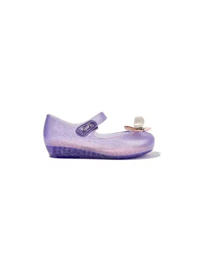 Mini Melissa Babies' Ultragirl Bugs Ballerinas In Purple