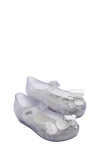 Mini Melissa Kids'  Ultragirl Butterfly Mary Jane Flat In Light Purple
