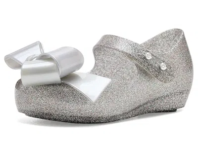 Mini Melissa Ultragirl Classy (toddler/little Kid) Girl's Shoes Silver: 9 Toddler M, Synthetic