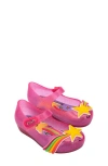 Mini Melissa Babies'  Ultragirl Colors Mary Jane Flat In Pink
