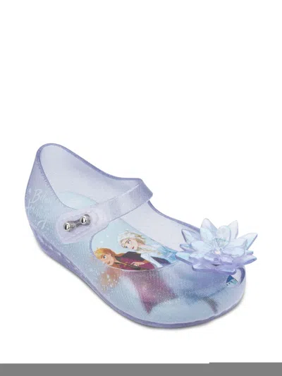Mini Melissa Babies' Ultragirl Frozen Ballet Flats In Blue