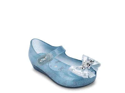 Mini Melissa Ultragirl Princess Mary Jane Flat Kids' In Blue