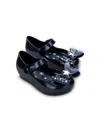 Mini Melissa Ultragirl Star Ballerina Shoes In Blue