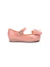 Mini Melissa Ultragirl Star Ballerinas In Pink