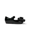Mini Melissa Ultragirl Sweet Ballerinas In Black