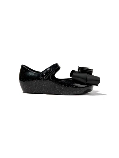 Mini Melissa Babies' Ultragirl Sweet Ballerinas In Black