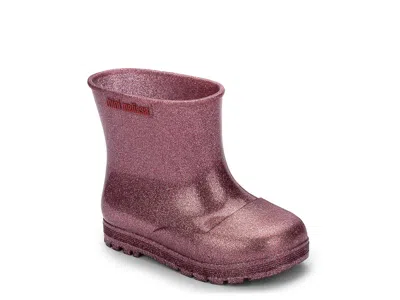 Mini Melissa Welly Rain Boot Kids' In Dark Pink