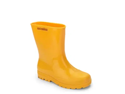 Mini Melissa Welly Rain Boot Kids' In Yellow