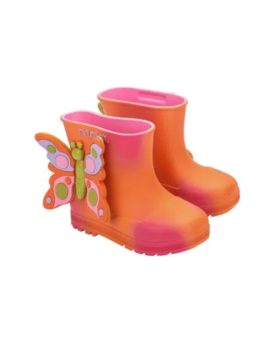 Mini Melissa Kids' Welly Wonderland Baby Boot In Multi