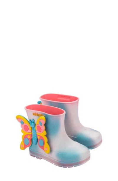 Mini Melissa Kids'  Welly Wonderland Boot In Multi