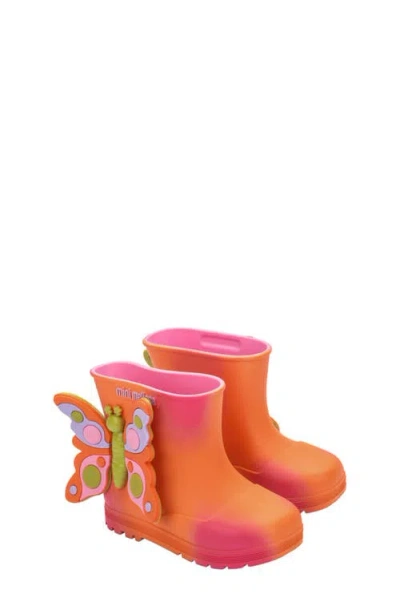 Mini Melissa Kids'  Welly Wonderland Boot In Multi