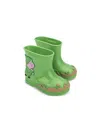 Mini Melissa Welly X Peppa Pig Boots In 绿色