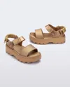 Mini Melissa Women's Kick Off Sandal In Gold