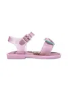 Mini Melissa X Disney Mar Sandals In Pink